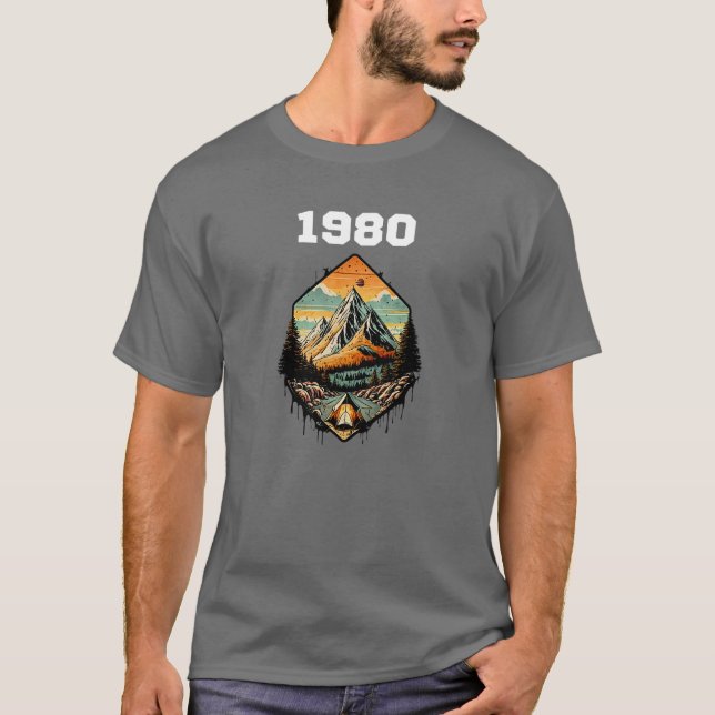 1980 Äventyr T Shirt (Framsida)
