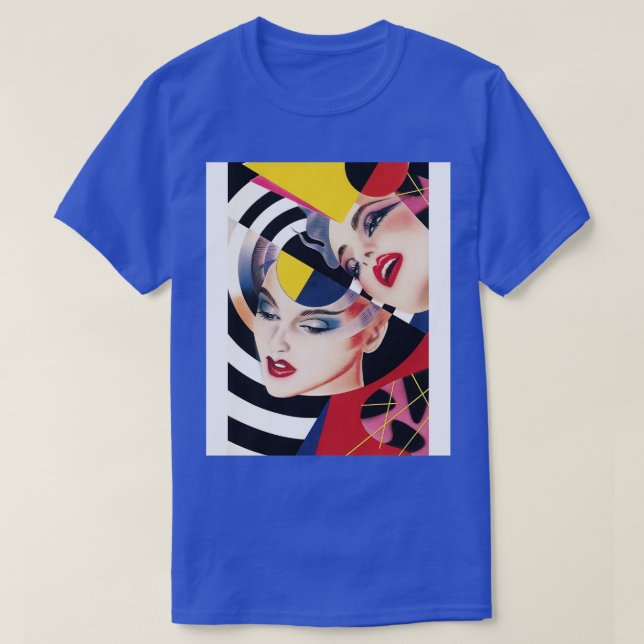 1980 Pater Sato New Wave Girls T Shirt (Design framsida)