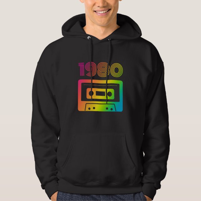 1980 Retro Hoodie (Framsida)