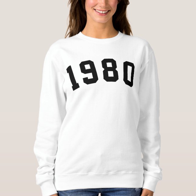 1980 Sötskjorta T Shirt (Framsida)