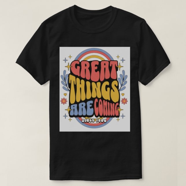 1980 T SHIRT (Design framsida)