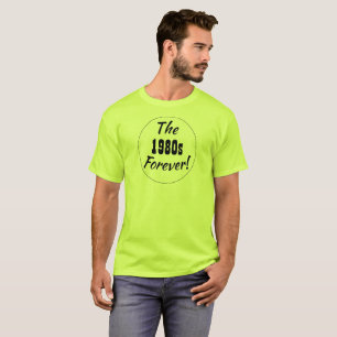 1980-tal Decennium Retro Kul 80-tals Mening T Shirt