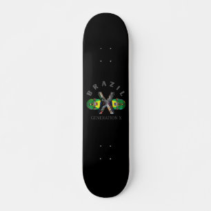 1980-talet Generation X Brasiliansk Skateboard