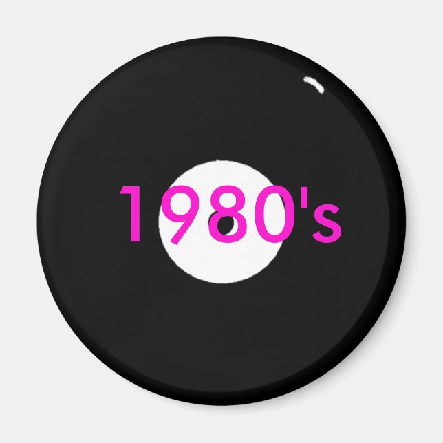 1980-talet magnet (Framsidan)