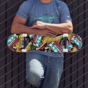 1980-talet mini skateboard bräda 18,5 cm