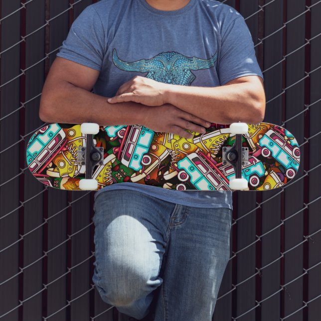 1980-talet mini skateboard bräda 18,5 cm (Utomhus 3)