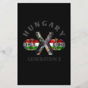 1980-talets Generation X Ungerns Skateboard Brevpapper
