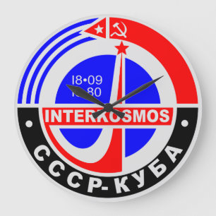 1980-talets INTERKOSMOS FÖR UTNYTTJANDE AV UTRYMM Stor Klocka