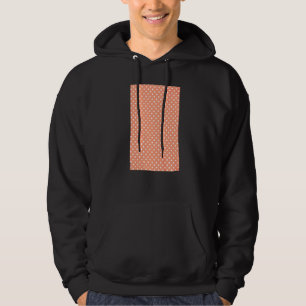 1980-TALETS LITEN PRICKIG GEOMETRISK MÖNSTER APrik Hoodie