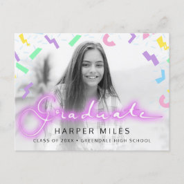 1980-talets neonskript och foto från mönster stude vykort