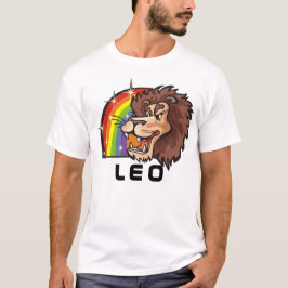 1980-talets regnbåge med Leo Lejon T Shirt