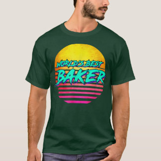 1980-talets Stil Baking-presentidé för Baker T Shirt