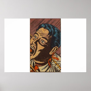 1980-talets tecknader av Golden age-skräck teckn Poster