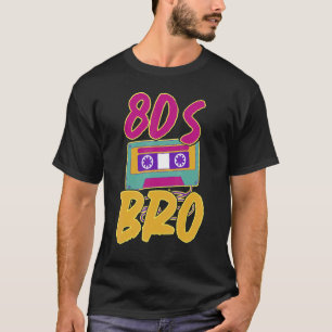 1980 Temapartyet Generation 80 Bro Retro Cas T Shirt