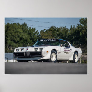 1980 Turbo Trans Pace Car Poster