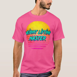 1980S Viktlyftande huvudreplik T Shirt