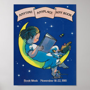 1981 Barns Bok-vecka Poster