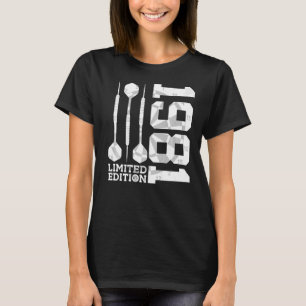 1981 DARTS 41:a BIRTHDAY T Shirt