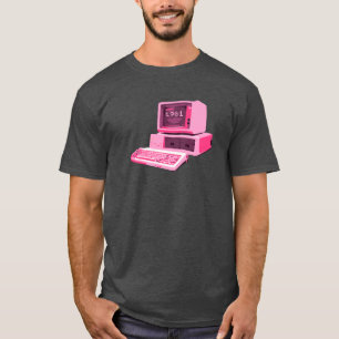 1981 Rosa Retro Dator T-Shirt