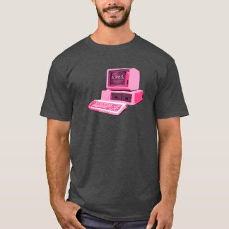 1981 Rosa Retro Dator T-Shirt