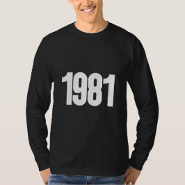 1981 T SHIRT