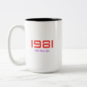 1981 Topplåt Två-Tonad Mugg