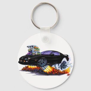 1982-1992, svart Camaro-bil Nyckelring
