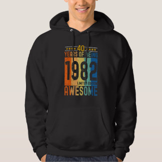 1982 40 års vistelse i Fantastisk Hoodie