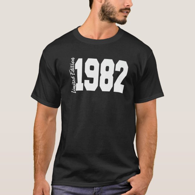 1982 40:e födelsedagen Kvinnor Manar 2 T Shirt (Framsida)
