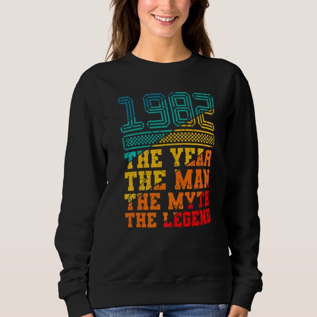 1982 Året A man of Myth 40-årsdagen Manar T Shirt (Framsida)