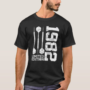 1982 DARTS 40:E FÖDELSEDAGEN T SHIRT