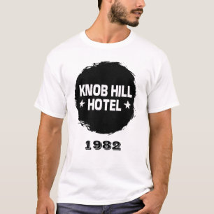 1982 - FÖRBUD SOM SPELADE KNOB BACKE HOTEL T SHIRT