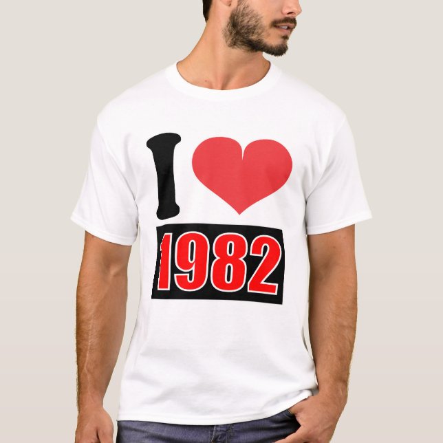 1982 - T-tröja T-shirt (Framsida)