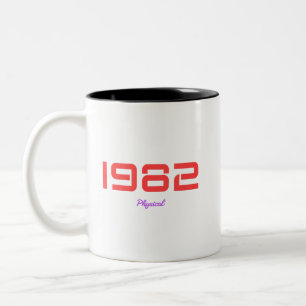 1982 Toppsång Två-Tonad Mugg