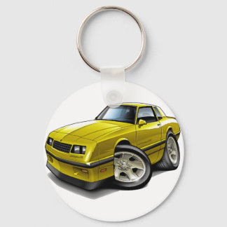 1983-88 Monte Carlo Gult Car Nyckelring