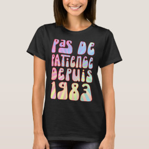 1983 Ans 40 Anniversaire Ré T Shirt