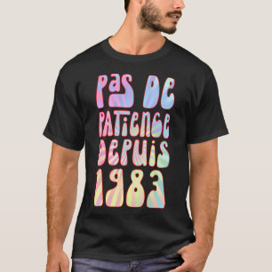 1983 Ans 40 Anniversaire Ré T Shirt