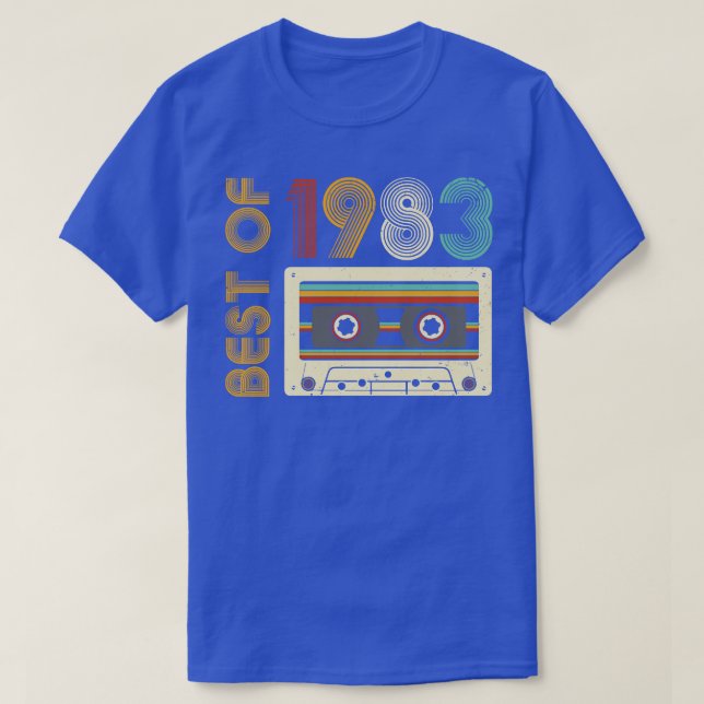 1983 års födelsedag t shirt (Design framsida)