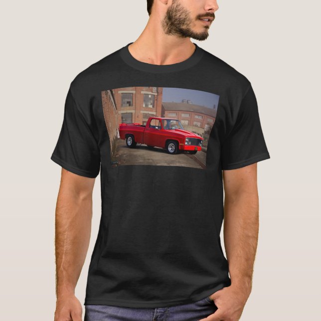 1983 Chevrolet C10 LRHH Pickup II Classic T-Shirt (Framsida)