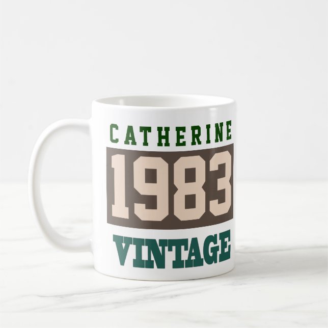1983 Födelsedagsfirande Kaffemugg (Vänster)