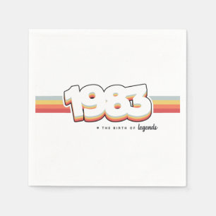 1983 Förklaringarnas födelse Pappersservett