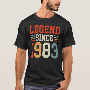 1983 Manar Kvinnor 40 år gammal 40:e födelsedagen T Shirt