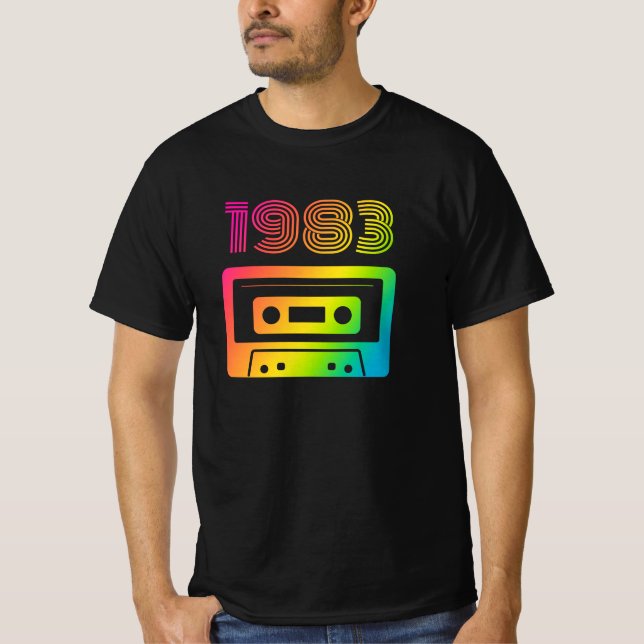 1983 Retro T-Shirt (Framsida)