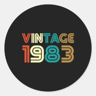 1983 RUNT KLISTERMÄRKE