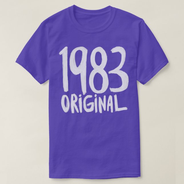 1983 Ursprungligt född 1983 T Shirt (Design framsida)