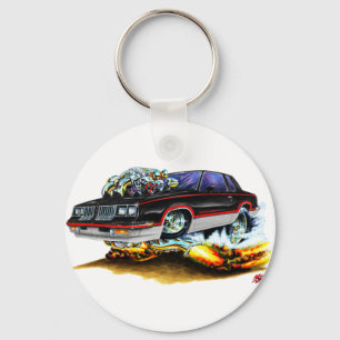 1984-88 Hurst Olds Black-Grått Car Nyckelring