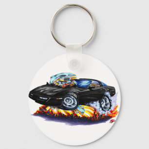 1984-93 Corvette Black Car Nyckelring