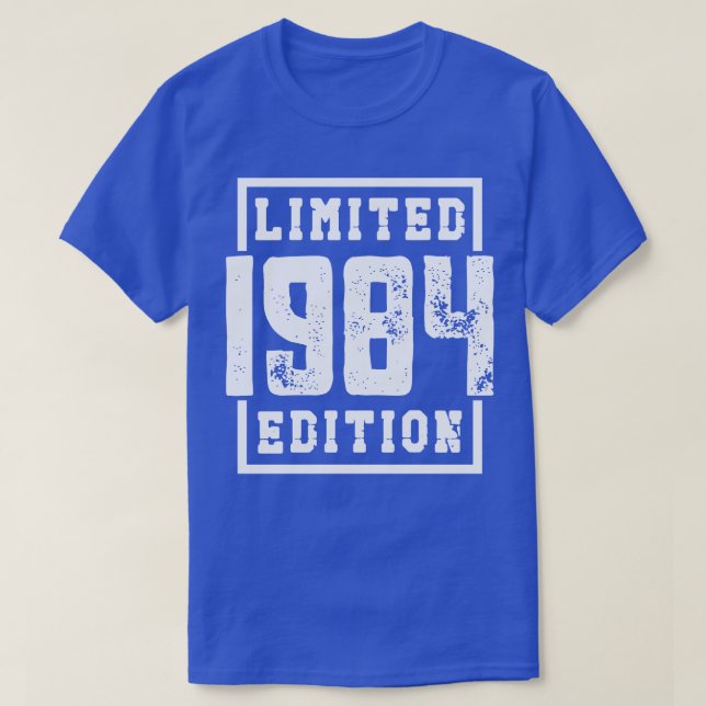 1984 års Begränsada utgåva T Shirt (Design framsida)