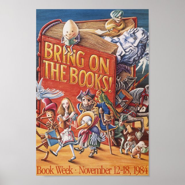 1984 Barns Bok-vecka Poster (Framsidan)