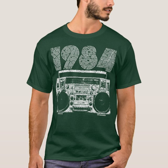 1984 - Boombox T-shirt (Framsida)